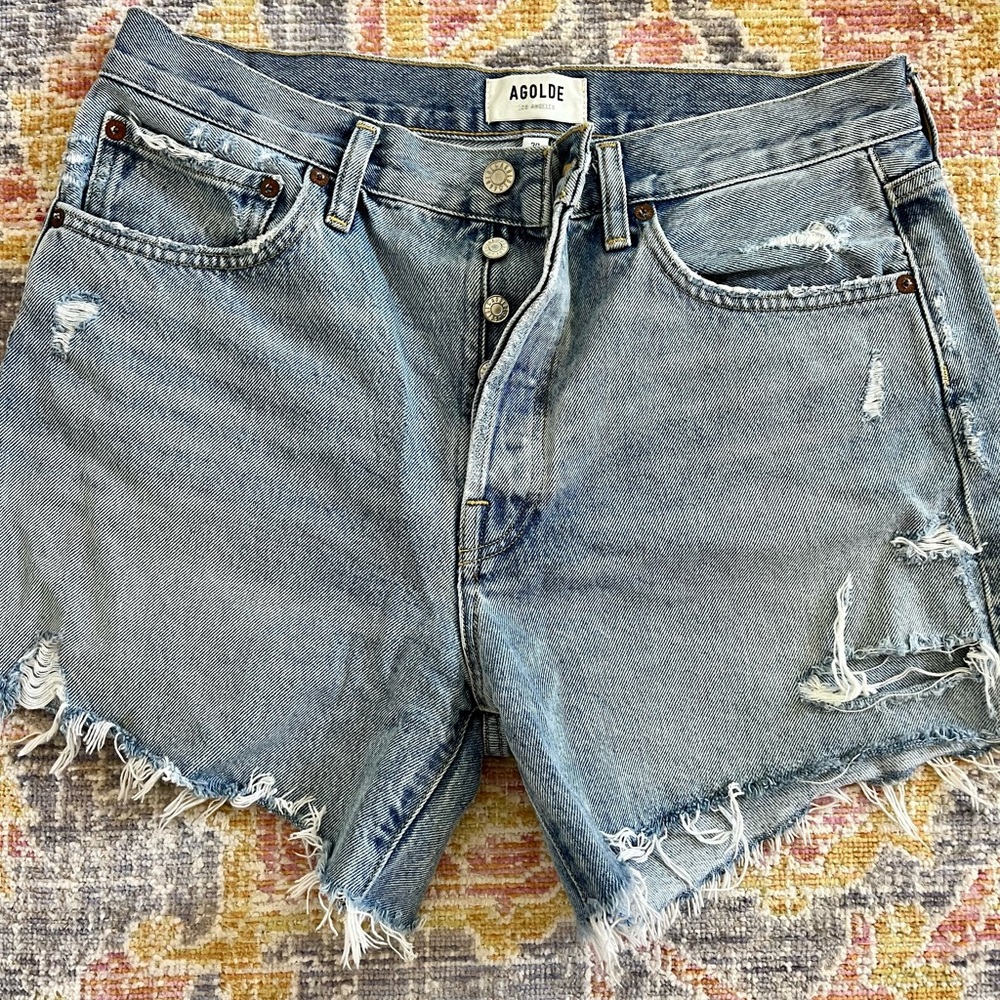 AGOLDE Parker Long shorts, Swapmeet fade, size 29